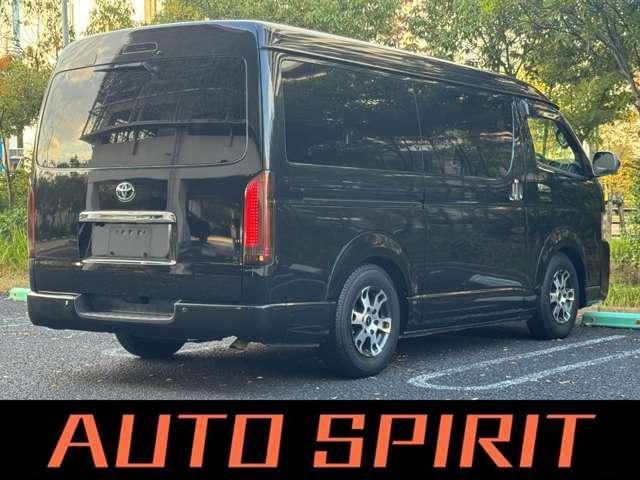 ハイエースバン ロングスーパーGL フロントプロテクター/4型フェイスグリルバンパー/LEDヘッドライト/LEDフォグ/TRDアルミホイール/社外LEDテール/オーバーフェンダー/ETC/AC100V/電格ミラー(13枚目)