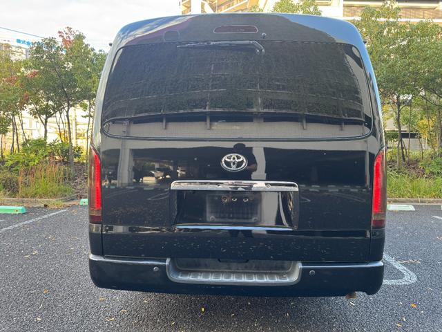 ハイエースバン ロングスーパーGL フロントプロテクター/4型フェイスグリルバンパー/LEDヘッドライト/LEDフォグ/TRDアルミホイール/社外LEDテール/オーバーフェンダー/ETC/AC100V/電格ミラー(48枚目)