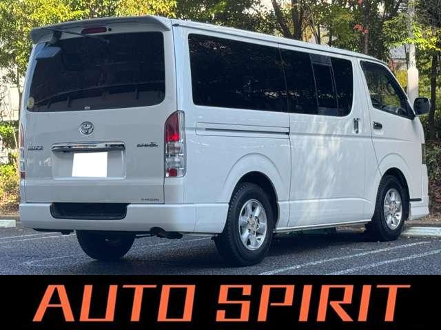 ハイエースバン ロングスーパーGL ワンオーナー/フルセグTV/ETC/バックカメラ/フロントバンパーエアロ/アルミホイール/電動格納ミラー(12枚目)