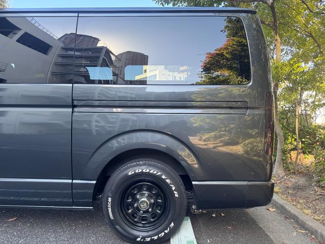 ハイエースバン ロングスーパーGL フリップダウンモニター/社外ナビ/フルセグ/(63枚目)