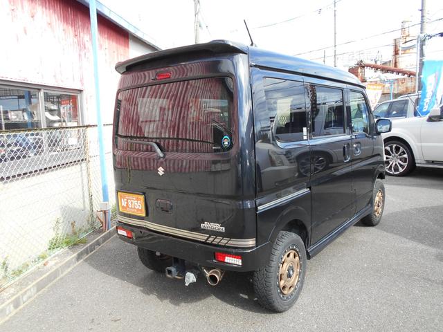 エブリイワゴン ＰＺターボ　リフトアップ　４ＷＤ　オフロードタイヤ（10枚目）