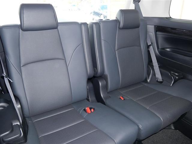 アルファード 2.5S Cパッケージ フルセグ メモリーナビ ミュージックプレイヤー接続可 バックカメラ 衝突被害軽減システム ETC 両側電動スライド LEDヘッドランプ 乗車定員7人 3列シート ワンオーナー フルエアロ(9枚目)