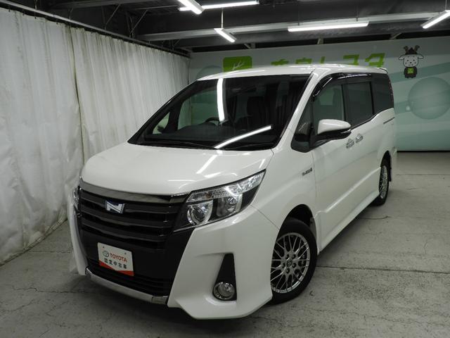 ノア ハイブリッドSi ダブルバイビー メモリーナビ・フルセグ・両側電動スライド・純正アルミホイール・スマートキー・ワンオーナー(2枚目)