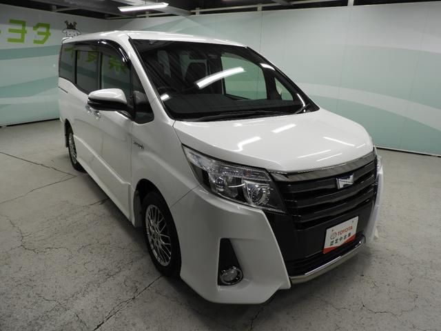 ノア ハイブリッドSi ダブルバイビー メモリーナビ・フルセグ・両側電動スライド・純正アルミホイール・スマートキー・ワンオーナー(4枚目)