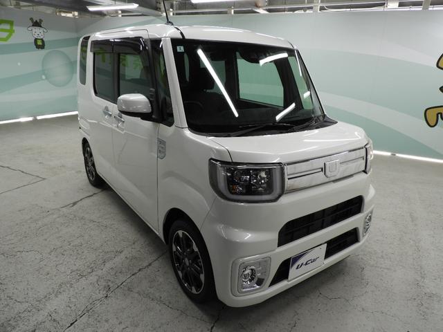 ウェイク Ｇターボ　レジャーエディションＳＡＩＩＩ　スマアシ・ＩＣＳ・メモリーナビ・フルセグ・ドラレコ・両側電動スライドドア・純正アルミホイール・スマートキー（4枚目）