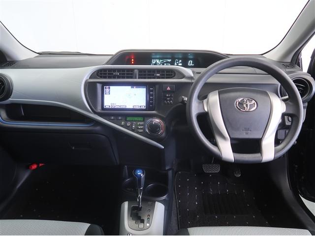 アクア S スマートキープッシュスタート キーレスエントリ LEDヘッドライト ドラレコ付 フルセグ地デジ イモビ ナビ&TV オートエアコン デュアルエアバック ESC Bカメラ パワーウィンドウ ETC(7枚目)