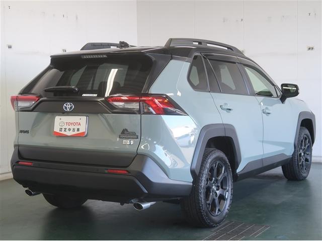 ＲＡＶ４ ハイブリッドアドベンチャー　オフロードパッケージＩＩ　インテリジェントクリアランスソナー　地デジフルセグ　横滑り防止機能　クルコン　ＬＥＤライト　ＡＷＤ　電動シート　バックモニター　アイドリングストップ　ナビ＆ＴＶ　キーレス　エアコン　メモリーナビ（6枚目）