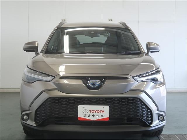 カローラクロス ハイブリッド Z AC100V電源 衝突軽減B スマキ- ワンオーナ 半レザー Bモニター アクティブクルーズコントロール メモリナビ アイドリングストップ イモビ LED AC 運転席Pシート メディアプレイヤー接続(4枚目)