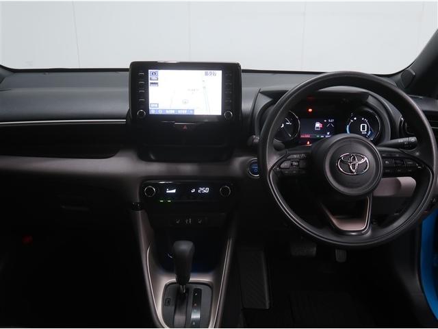 ヤリス ハイブリッドＧ　ＬＥＤライト　アルミホイール　Ｉストップ　サイドエアバッグ　スマートキ　ナビ　Ｂモニター　ドライブレコーダー　ＥＴＣ車載器　横滑り防止装置　クルコン　セキュリティアラーム　メディアプレイヤー接続（7枚目）