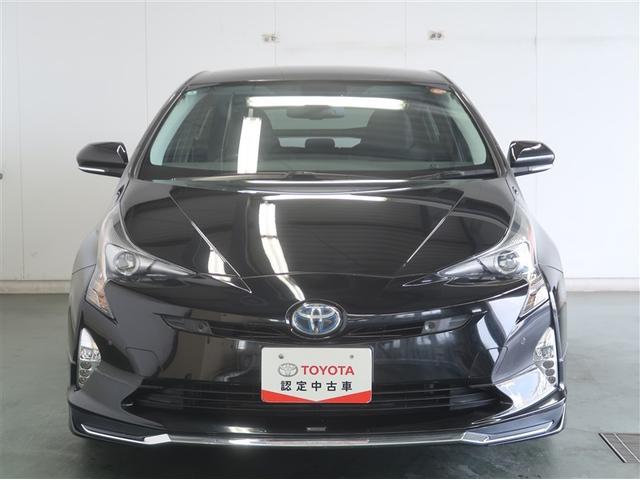 プリウス Sセーフティプラス 衝突回避システム エアロ Bモニター LEDライト クルコン ETC装備 スマートKEY ナビTV イモビライザー 横滑り防止機能 PW カーテンエアバッグ キーレスエントリー オ-トエアコン アルミ(6枚目)