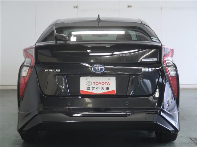 プリウス Sセーフティプラス 衝突回避システム エアロ Bモニター LEDライト クルコン ETC装備 スマートKEY ナビTV イモビライザー 横滑り防止機能 PW カーテンエアバッグ キーレスエントリー オ-トエアコン アルミ(7枚目)