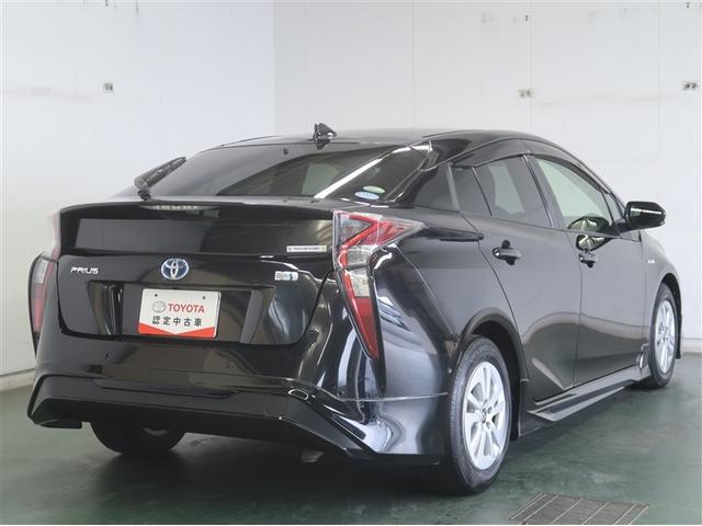 プリウス Sセーフティプラス 衝突回避システム エアロ Bモニター LEDライト クルコン ETC装備 スマートKEY ナビTV イモビライザー 横滑り防止機能 PW カーテンエアバッグ キーレスエントリー オ-トエアコン アルミ(8枚目)