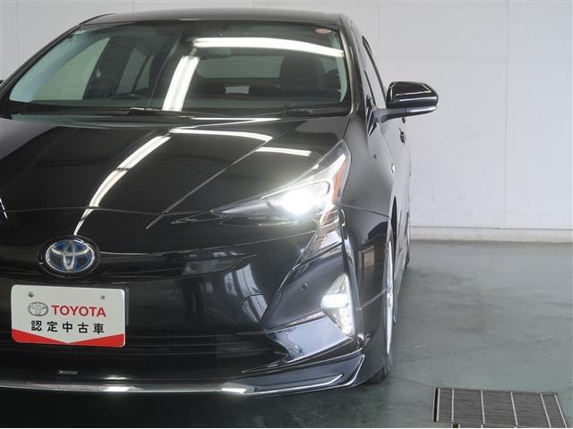 プリウス Sセーフティプラス 衝突回避システム エアロ Bモニター LEDライト クルコン ETC装備 スマートKEY ナビTV イモビライザー 横滑り防止機能 PW カーテンエアバッグ キーレスエントリー オ-トエアコン アルミ(28枚目)