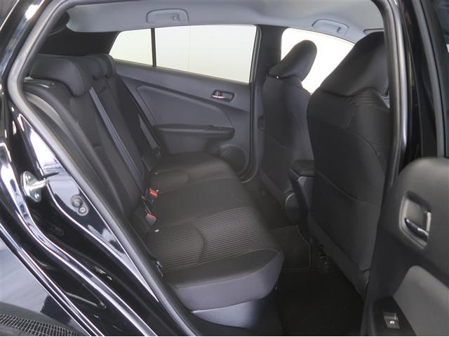 プリウス Sセーフティプラス 衝突回避システム エアロ Bモニター LEDライト クルコン ETC装備 スマートKEY ナビTV イモビライザー 横滑り防止機能 PW カーテンエアバッグ キーレスエントリー オ-トエアコン アルミ(30枚目)