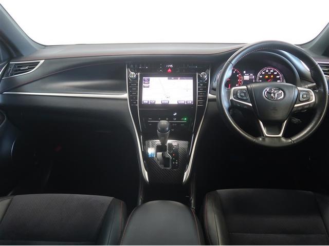 ハリアー エレガンス エアバッグ アルミホイール 盗難防止装置 クルーズコントロール 1オーナー ドライブレコーダー 地デジ キーレス ナビ&TV スマートキー アイドリングストップ ABS メモリーナビ ETC AUX(9枚目)