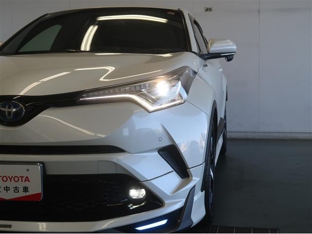 C-HR G ハーフ革 TSS ワンオナ エアロ アイドルストップ DVD再生可 LEDヘッド バックモニタ イモビライザー ナビ&TV ETC付 キーフリーシステム スマキー 横滑り防止機能 クルーズC アルミ(28枚目)