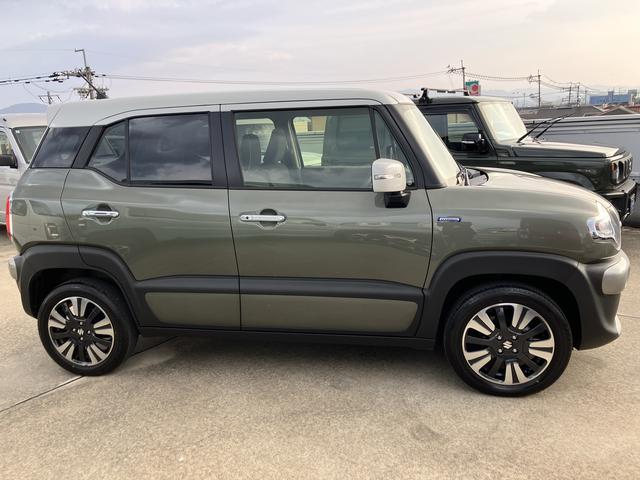 クロスビー ＨＹＢＲＩＤ　ＭＺ　３型　元試乗車　フルタイム４ＷＤ／６ＡＴ（4枚目）