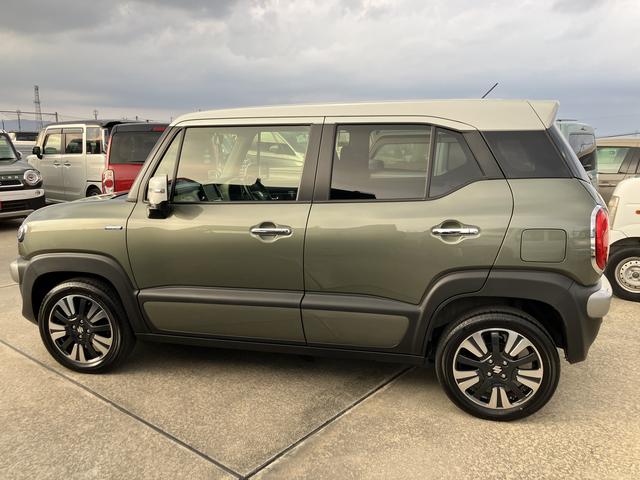 クロスビー ＨＹＢＲＩＤ　ＭＺ　３型　元試乗車　フルタイム４ＷＤ／６ＡＴ（5枚目）