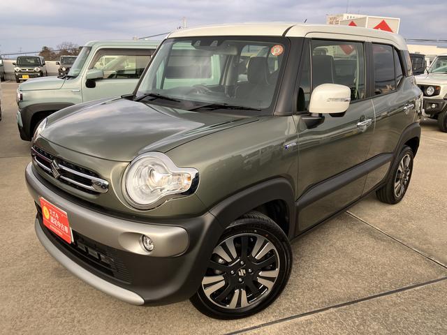 クロスビー ＨＹＢＲＩＤ　ＭＺ　３型　元試乗車　フルタイム４ＷＤ／６ＡＴ（7枚目）