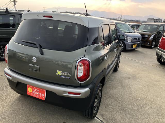 クロスビー ＨＹＢＲＩＤ　ＭＺ　３型　元試乗車　フルタイム４ＷＤ／６ＡＴ（8枚目）