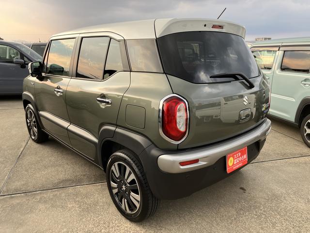 クロスビー ＨＹＢＲＩＤ　ＭＺ　３型　元試乗車　フルタイム４ＷＤ／６ＡＴ（9枚目）