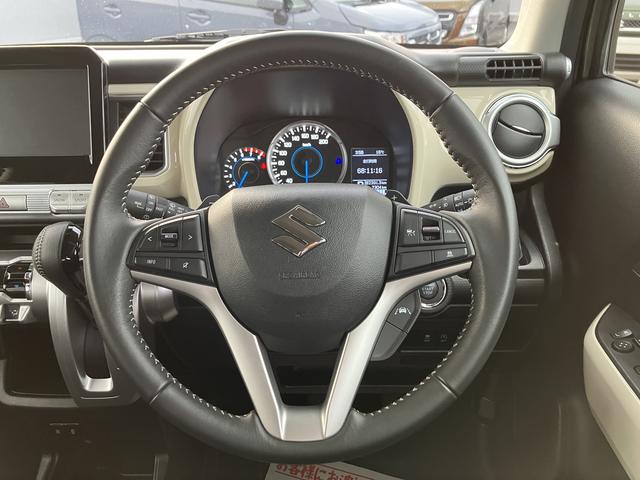 クロスビー ＨＹＢＲＩＤ　ＭＺ　３型　元試乗車　フルタイム４ＷＤ／６ＡＴ（16枚目）