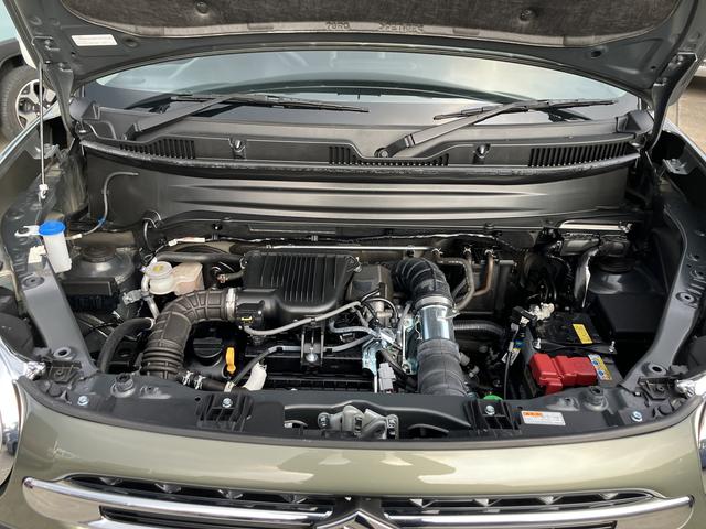 クロスビー ＨＹＢＲＩＤ　ＭＺ　３型　元試乗車　フルタイム４ＷＤ／６ＡＴ（17枚目）