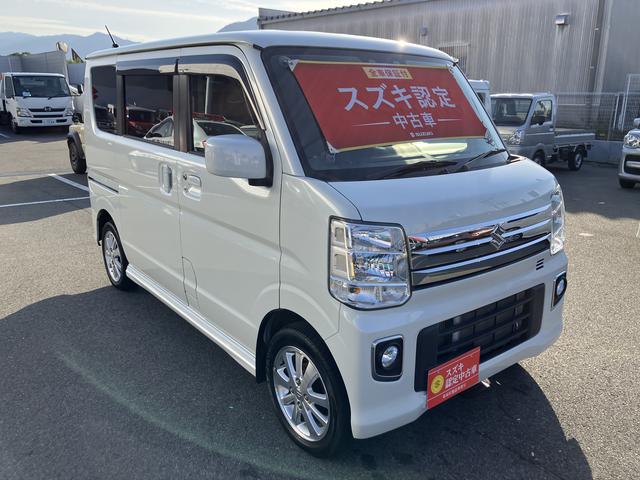 エブリイワゴン ＰＺターボ　標準ルーフ　５型　運転席側シートヒーター　パワーステアリング　パワーウィンドウ　エアコン　電動格納ミラー　アイドリングストップ　ＡＢＳ　横滑り防止装置　衝突安全ボディ　オートライト　衝突被害軽減システム（23枚目）