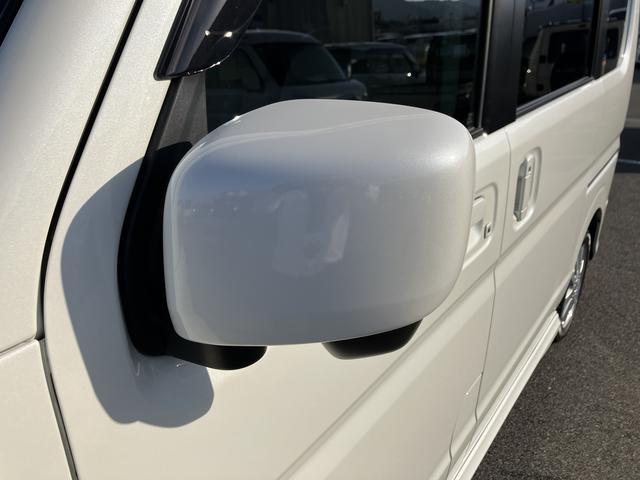 エブリイワゴン ＰＺターボ　標準ルーフ　５型　運転席側シートヒーター　パワーステアリング　パワーウィンドウ　エアコン　電動格納ミラー　アイドリングストップ　ＡＢＳ　横滑り防止装置　衝突安全ボディ　オートライト　衝突被害軽減システム（34枚目）