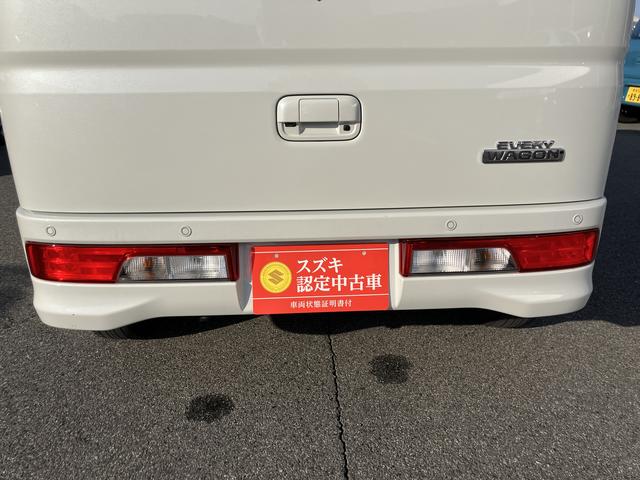 エブリイワゴン ＰＺターボ　標準ルーフ　５型　運転席側シートヒーター　パワーステアリング　パワーウィンドウ　エアコン　電動格納ミラー　アイドリングストップ　ＡＢＳ　横滑り防止装置　衝突安全ボディ　オートライト　衝突被害軽減システム（40枚目）