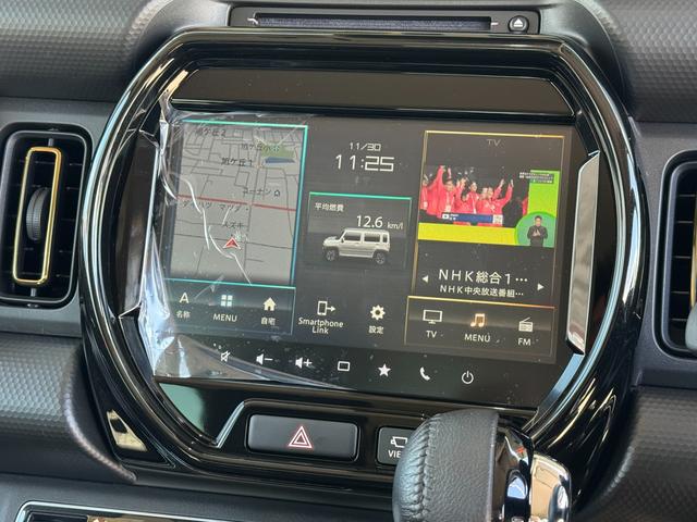 ハスラー ＨＹＢＲＩＤ　Ｘターボ　３型　全方位９インチナビ　元試乗車（2枚目）