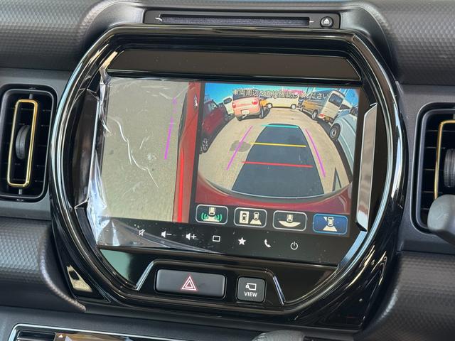 ハスラー ＨＹＢＲＩＤ　Ｘターボ　３型　全方位９インチナビ　元試乗車（7枚目）