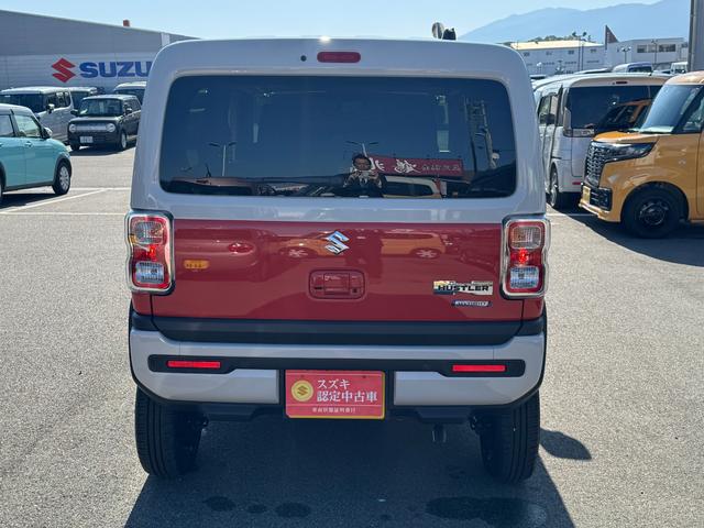 ハスラー ＨＹＢＲＩＤ　Ｘターボ　３型　全方位９インチナビ　元試乗車（38枚目）