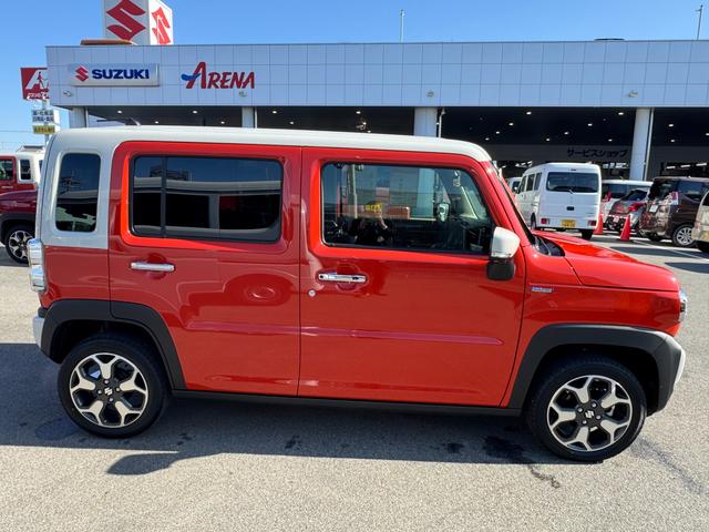 ハスラー ＨＹＢＲＩＤ　Ｘターボ　３型　全方位９インチナビ　元試乗車（40枚目）