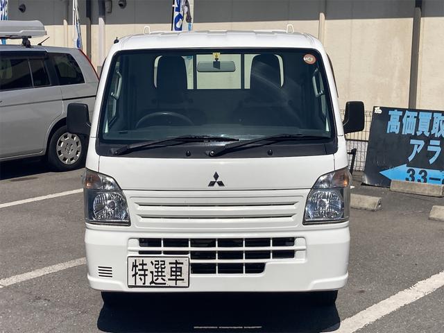 ミニキャブトラック Ｍ　三方開　５速ミッション車　エアコン　パワステ　ＡＭ／ＦＭラジオオーディオ　８００６５ｋｍ　軽トラック　ホワイト　運転席エアバッグ（2枚目）