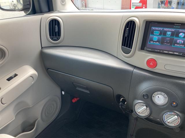 キューブ １５Ｘ　Ｍセレクション　社外ＨＤＤナビゲーション　フルセグテレビ　ＥＴＣ車載器　プッシュスタート　スマートキー　ベンチシート　ＡＢＳ　Ｗエアバッグ　５１９７２ｋｍ（17枚目）