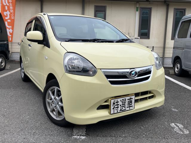 ミライース Ｘ　メモリアルエディション　純正オーディオ　ＣＤ　純正１４インチアルミホイール　キーレスキー　電動格納ミラー　走行４６１１４ｋｍ（2枚目）