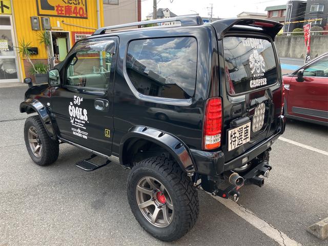 ジムニーワイド JZ CLLINK製ショップアブソバー コイルスプリング リフトアップ 社外マフラー 運転席レカロシート ETC オールペイント(27枚目)