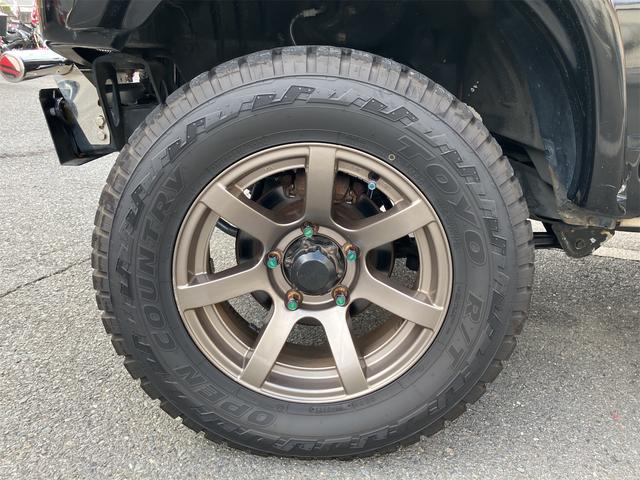 ジムニーワイド JZ CLLINK製ショップアブソバー コイルスプリング リフトアップ 社外マフラー 運転席レカロシート ETC オールペイント(30枚目)