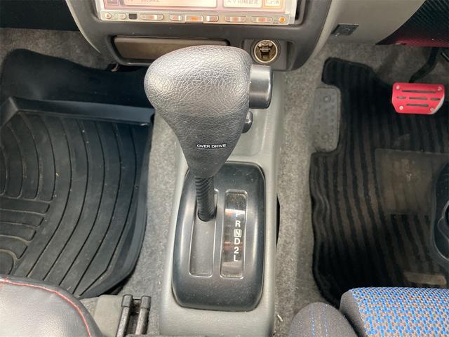 ジムニーワイド JZ CLLINK製ショップアブソバー コイルスプリング リフトアップ 社外マフラー 運転席レカロシート ETC オールペイント(42枚目)