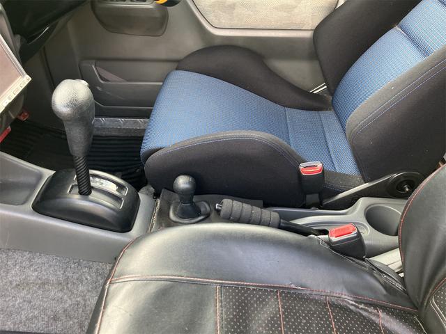 ジムニーワイド JZ CLLINK製ショップアブソバー コイルスプリング リフトアップ 社外マフラー 運転席レカロシート ETC オールペイント(45枚目)