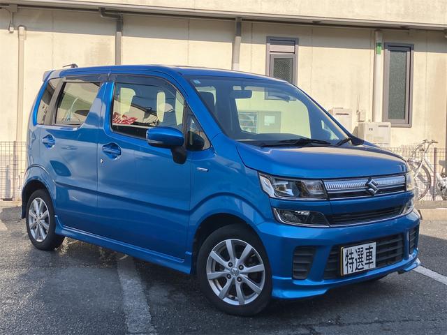 ワゴンＲ ハイブリッドＦＺ　社外ナビ　ワンセグＴＶ　バックカメラ　ＥＴＣ　キーレスエントリー　プッシュスタート　運転席シートヒーター　純正アルミホイール（2枚目）