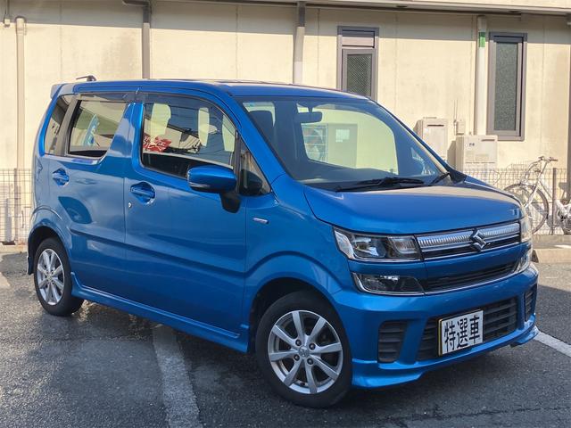 ワゴンＲ ハイブリッドＦＺ　社外ナビ　ワンセグＴＶ　バックカメラ　ＥＴＣ　キーレスエントリー　プッシュスタート　運転席シートヒーター　純正アルミホイール（3枚目）