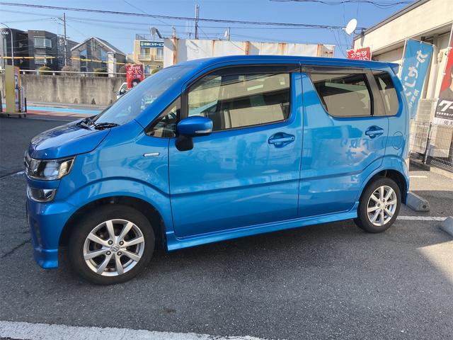 ワゴンＲ ハイブリッドＦＺ　社外ナビ　ワンセグＴＶ　バックカメラ　ＥＴＣ　キーレスエントリー　プッシュスタート　運転席シートヒーター　純正アルミホイール（17枚目）