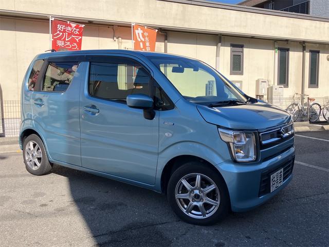 ワゴンＲ ハイブリッドＦＸ　社外ナビ　ワンセグ　ＥＴＣ　運転席助手席シートヒーター　ブレーキサポート　リアパーキングセンサー　オートエアコン（4枚目）