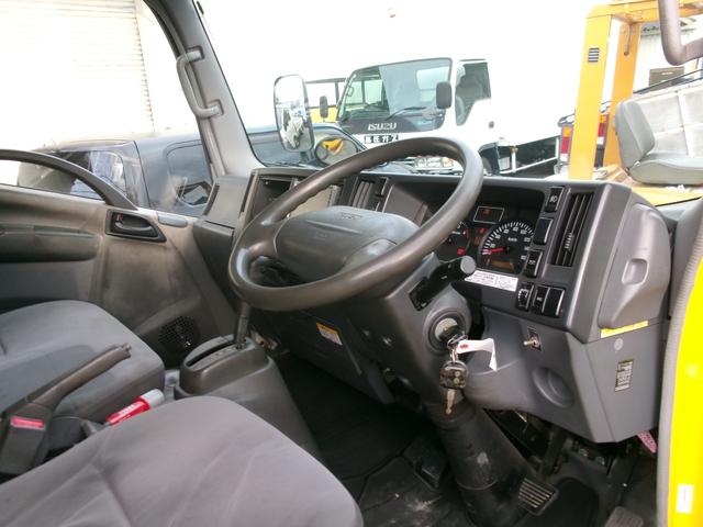 エルフトラック 　アルミバン　パワーゲート　リモコン　ワンオーナー　エアコン　パワステ　パワーウインドウ　エアバック　ディーゼルターボ　ラッシングレール　ＥＴＣ　純正風坊　バックカメラ（10枚目）