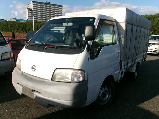 バネットトラック ロングスーパーローDX 幌 エアコン パワステ パワーウインドウ エアバック ETC(4枚目)