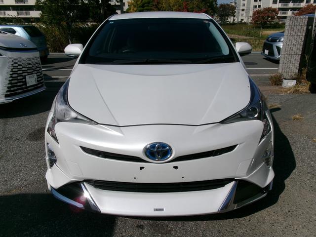 プリウス Ｓ　エアコン　パワステ　パワーウインドウ　エアバック　ＡＢＳ　純正ナビ　地デジ　バックモニター　スマートキー　プッシュスタート　モデリスタ　フルエアロ　１年保証距離無制限保証（3枚目）