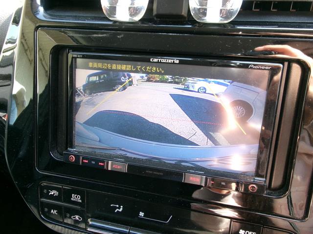 プリウス Ｓ　エアコン　パワステ　パワーウインドウ　エアバック　ＡＢＳ　純正ナビ　地デジ　バックモニター　スマートキー　プッシュスタート　モデリスタ　フルエアロ　１年保証距離無制限保証（11枚目）