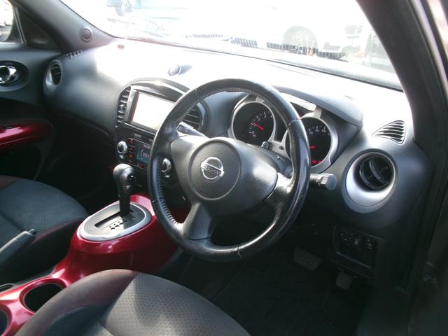 ジューク １５ＲＸ　エアコン　パワステ　パワーウインドウ　エアバック　ＡＢＳ　ＥＴＣ（9枚目）